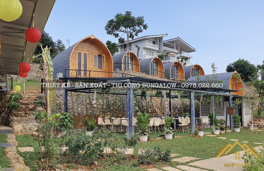 Những căn bungalow vòm cho những ai yêu thích sự tối giản