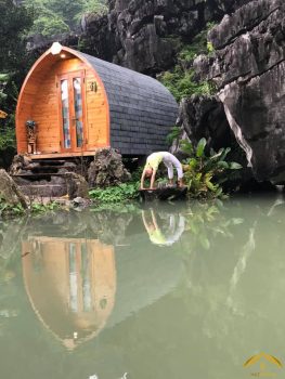 Khám phá Bungalow Ninh Bình "Ẩn mình" nơi núi rừng bạt ngàn v Khám phá Bungalow Ninh Bình "Ẩn mình" nơi núi rừng bạt ngàn