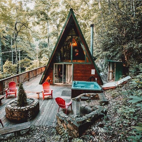 Những căn bungalow nhỏ xinh bên rừng Những căn bungalow nhỏ xinh bên rừng