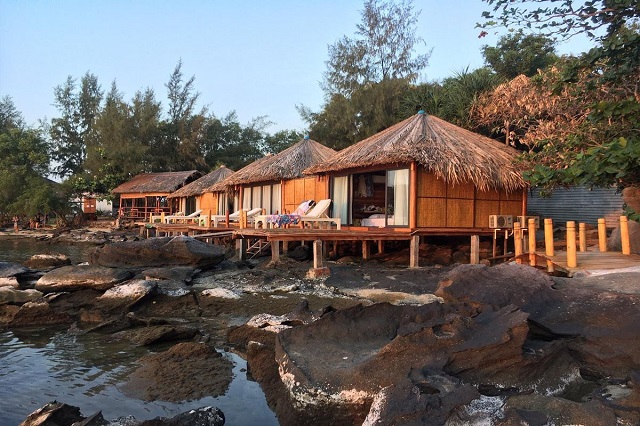 Homestay gỗ trên cao