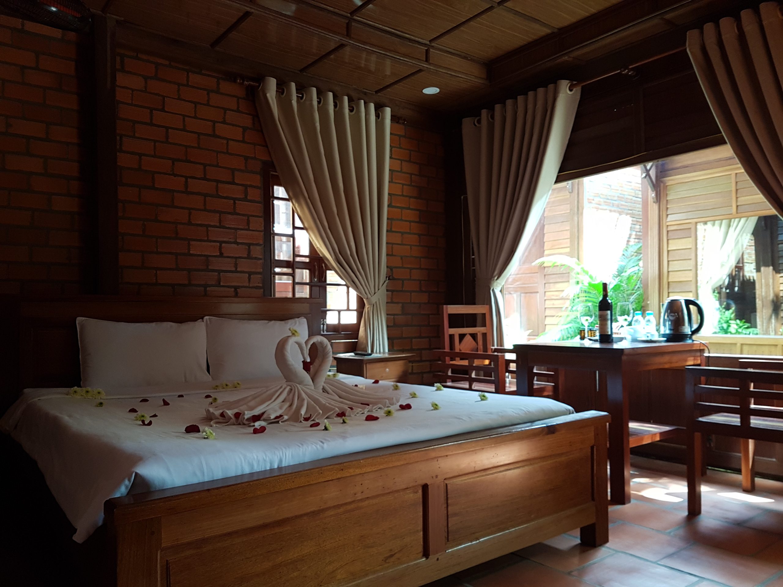 Phòng ngủ tại Cosy Bungalow